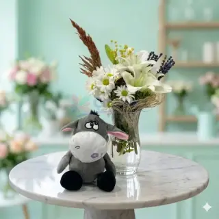 Peluş Eşek Varyantlı Lilyum