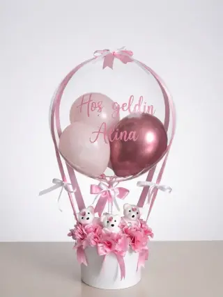 Hoşgeldin Bebek Balon Kutusu
