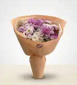 Karışık İthal Çiçekler Buketi