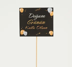 Doğum Günün Kutlu Olsun Mini Pankart