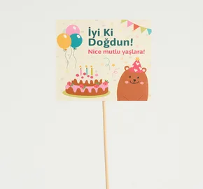 İyi Ki Doğdun Mini Pankart