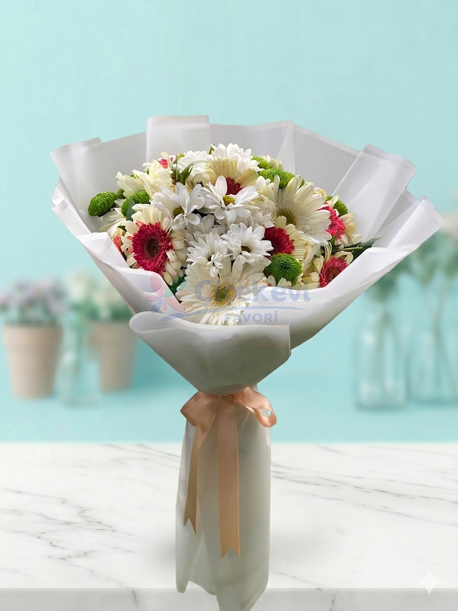 Şık Gerbera Papatya